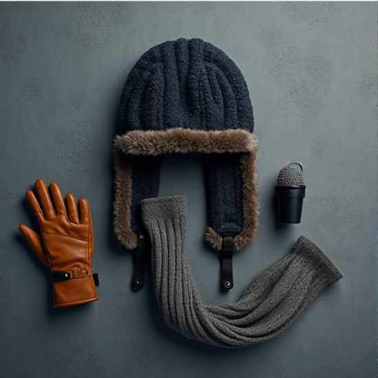 Arctic Explorer Men's Fleece Lined Trapper Hat