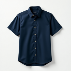 Classic Preppy Short Sleeve Button-Down