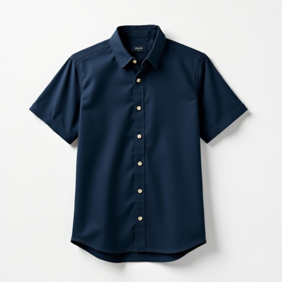 Classic Preppy Short Sleeve Button-Down