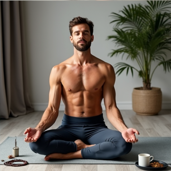 ZenFlow Men's Yoga & Meditation Pants