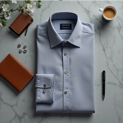 Elysian Micro-Print Business Shirt
