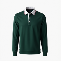 Heritage Pique Rugby Long Sleeve Shirt