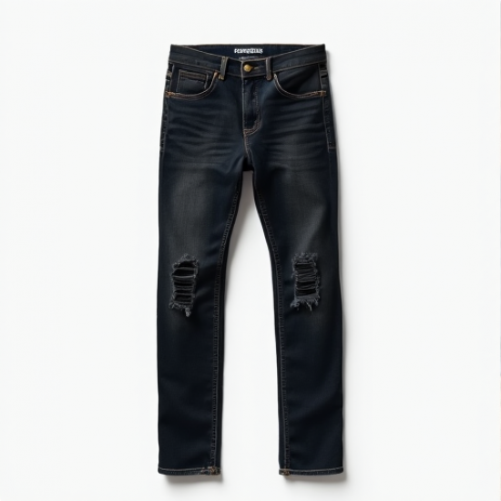 Urban Edge Distressed Ripped Jeans