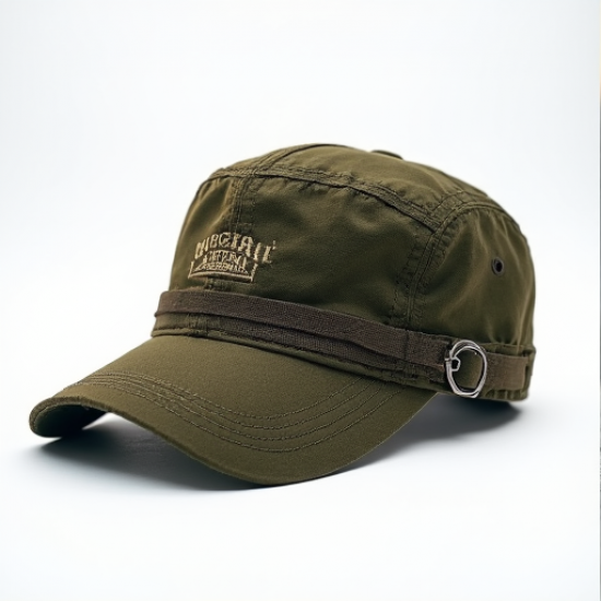 Rugged Heritage Distressed Military Cap
