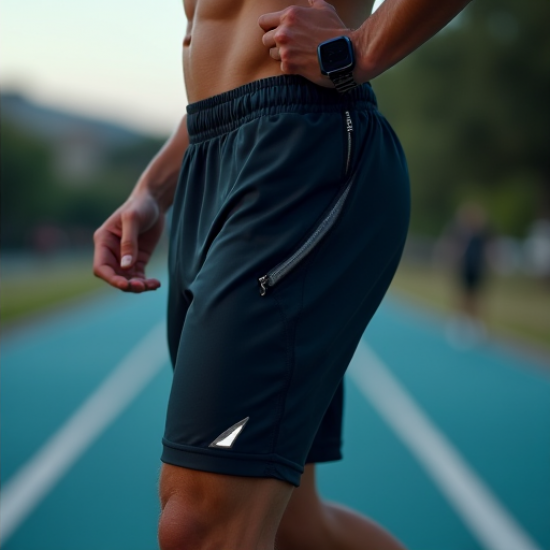 Reflective Performance Running Shorts