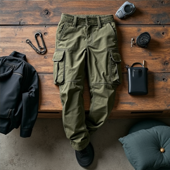 Urban Explorer Camo Cargo Pants