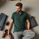 Classic Comfort Buttonless Polo