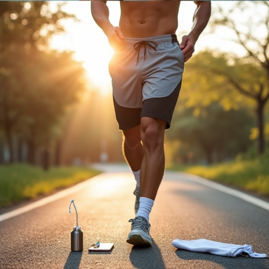 Athletic Edge Color Block Sport Shorts