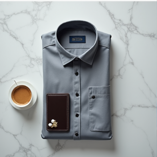 Voyager Men's Wrinkle-Free Travel Shirt