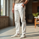 Artisan White Drill Pants