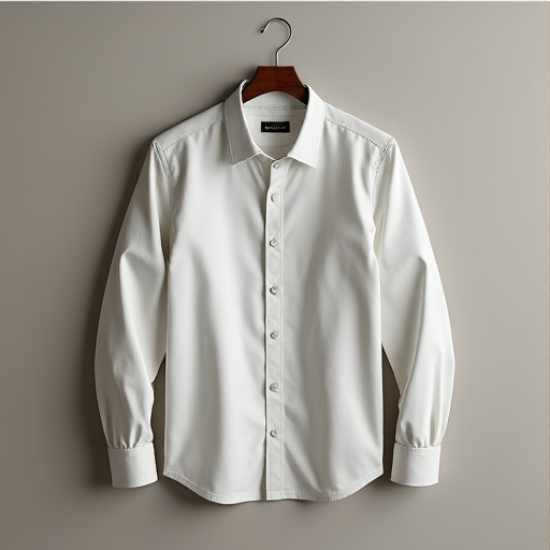 Heritage Grandad Collar Poplin Shirt
