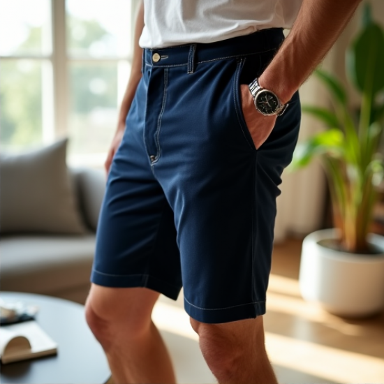 Velvet Luxe Men's Fashion Shorts