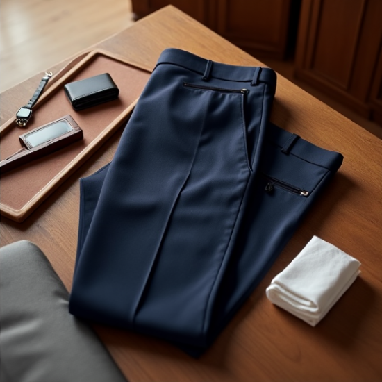 Eleganza Italian Wool Sartorial Trousers
