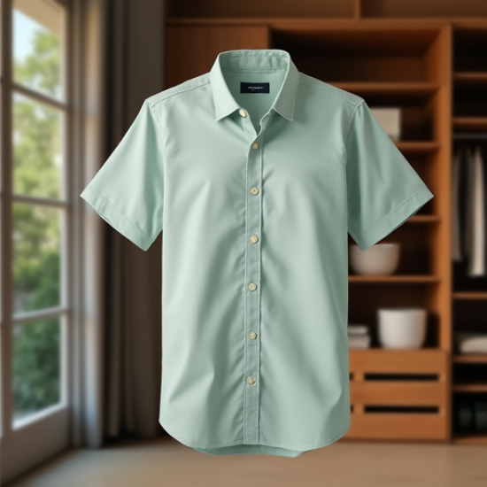 Classic Preppy Short Sleeve Button-Down