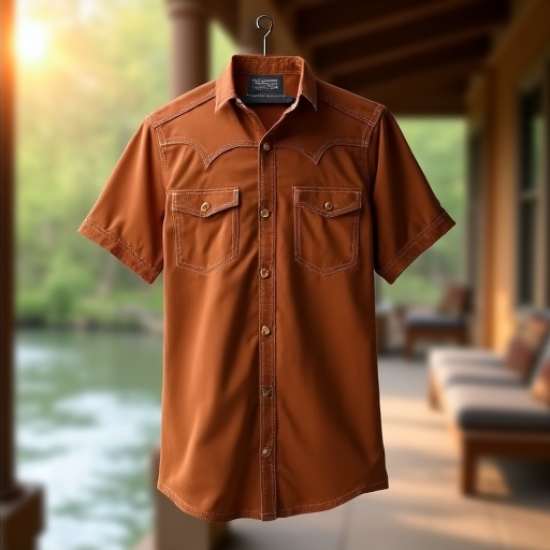 Rustic Charm Snap Button Western Shirt