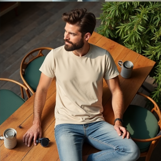 EcoComfort Men's Hemp Blend Tee