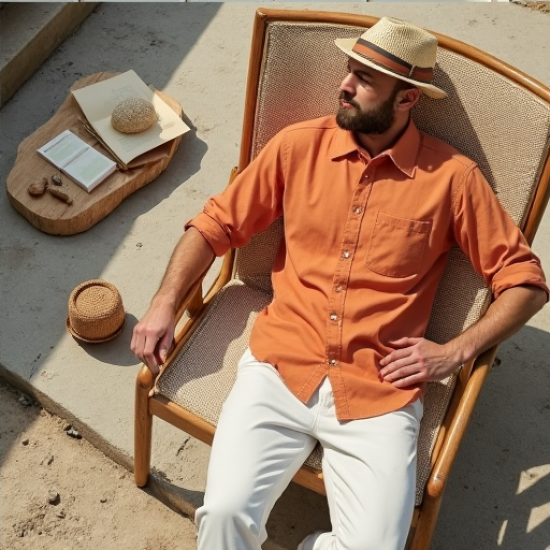 Coastal Breeze Linen Shirt
