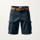 Explorer's Edge Belted Safari Shorts