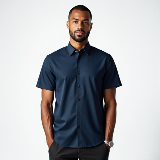 Urban Essence Minimalist Short Sleeve Shirt