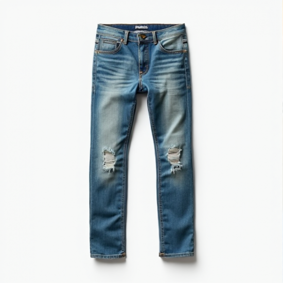 Urban Edge Distressed Ripped Jeans