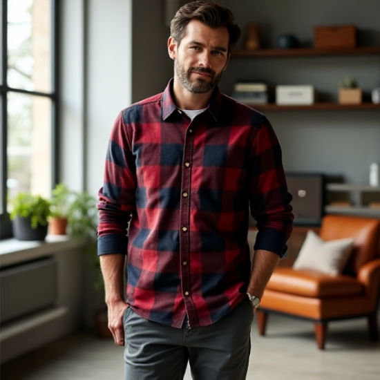 Heritage Plaid Flannel Overshirt