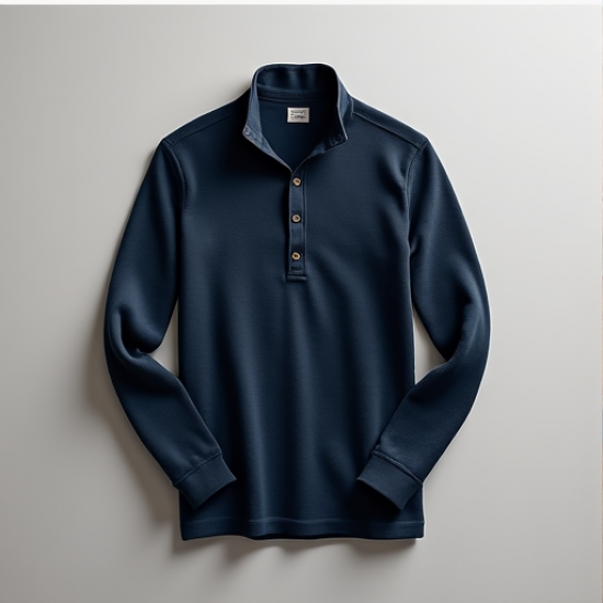 EverWarm Men's Waffle Knit Thermal Henley