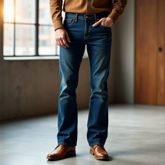 Urban Edge Bootcut Indigo Jeans