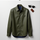 Urban Luxe Faux Leather Shirt