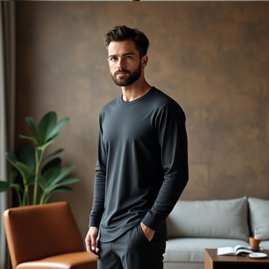 Luxe Comfort Modal Long Sleeve Top