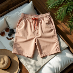 Coastal Vibes Paisley Resort Shorts