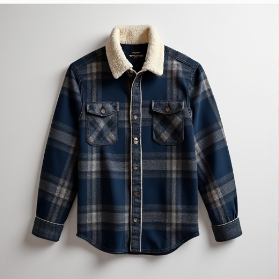 EverCozy Sherpa Lined Flannel Shirt