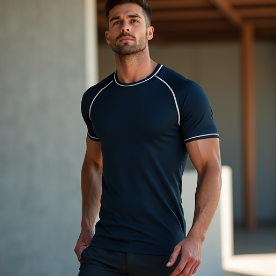 Elite Performance Piping Tee