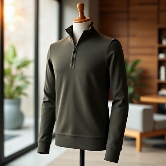 Urban Comfort Half-Zip Sweater