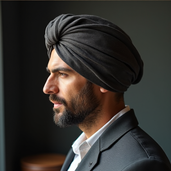 Elegance Wrap Men's Turban