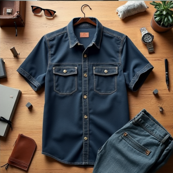 Urban Denim Work Shirt