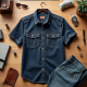 Urban Denim Work Shirt