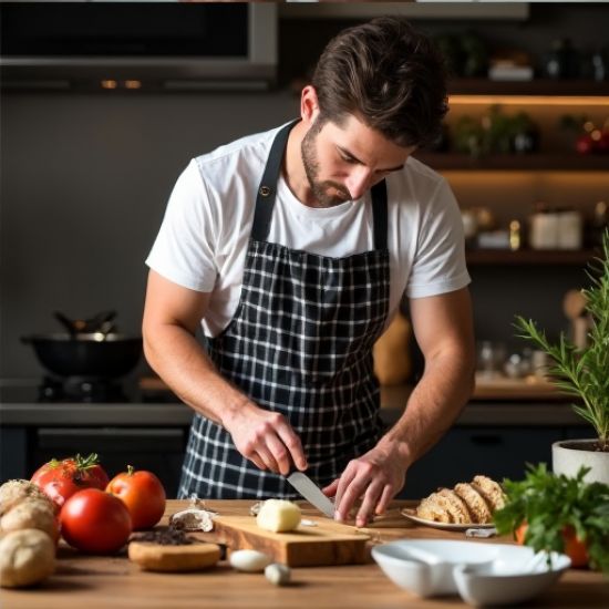 Culinary Comfort Checkered Shorts