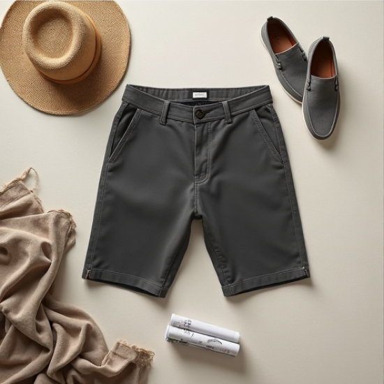 Suede Luxe Casual Shorts