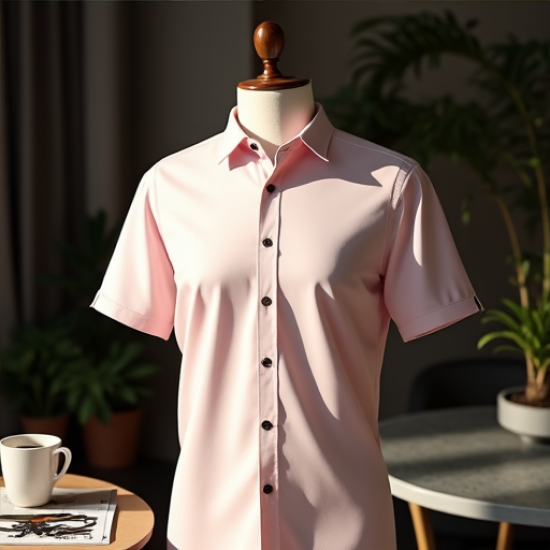 Urban Chic Band Collar Shirt