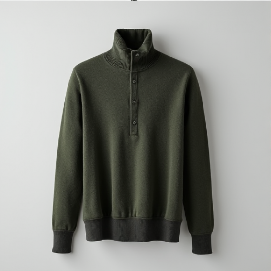 Urban Chic Ribbed Turtleneck Sweater