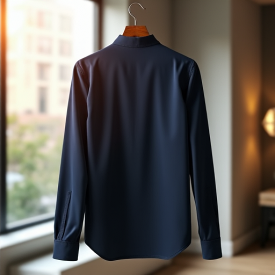 Urban Luxe Mandarin Collar Shirt