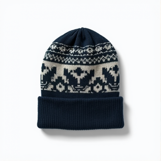 Nordic Heritage Fair Isle Beanie