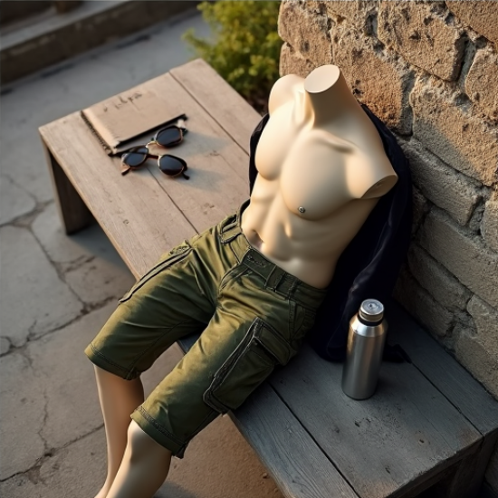 Urban Explorer Camo Combat Shorts