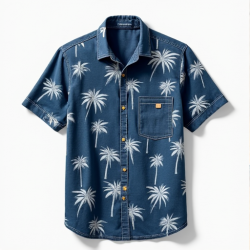 Coastal Breeze Relaxed Fit Vacation Shirt