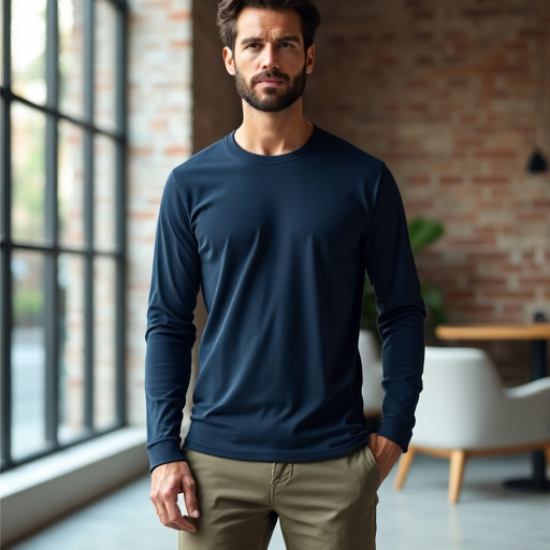 Urban Elegance Long Sleeve Top