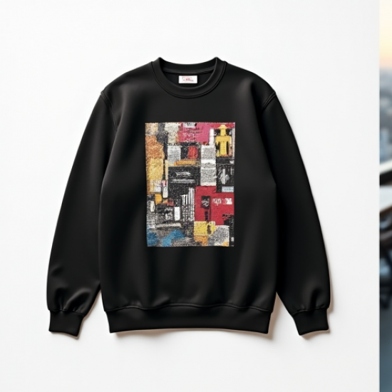 Urban Vibe Graphic Pullover