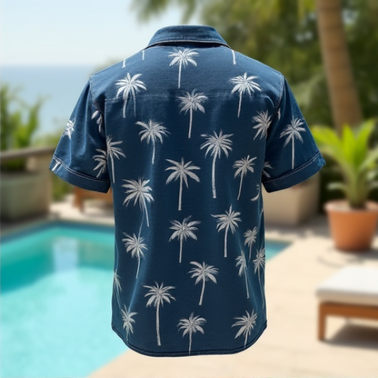 Coastal Breeze Relaxed Fit Vacation Shirt