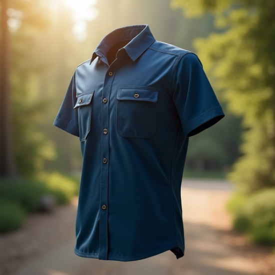 TrailBlazer Men's Convertible Sleeve Hiking Shirt