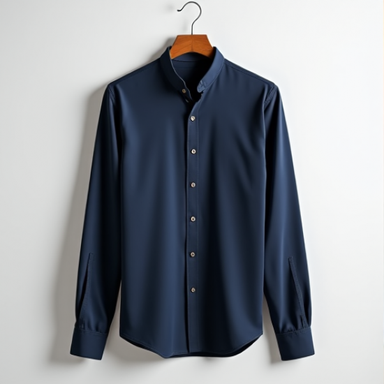 Urban Luxe Mandarin Collar Shirt